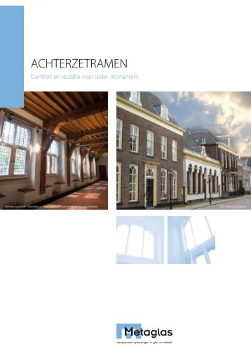 Brochure Achterzetramen - Metaglas