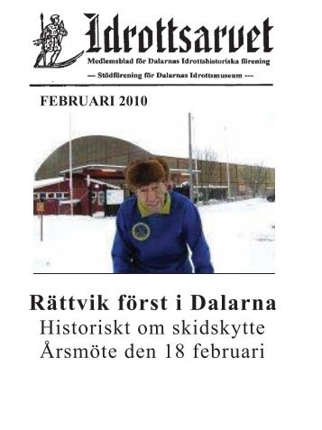 Kopia av Arvet 2010 sista 2 - Dalarnas Idrottsmuseum