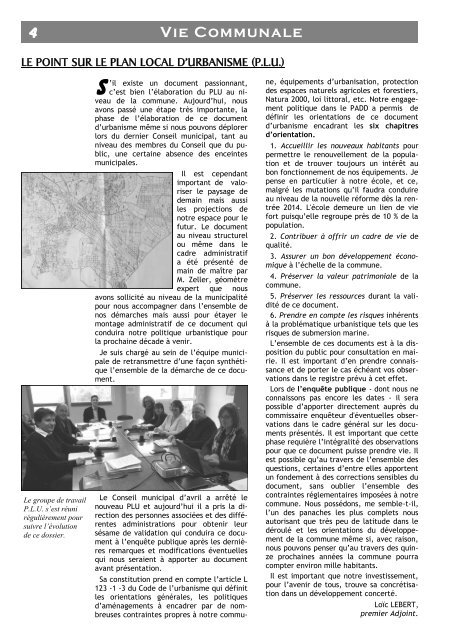 BULLETIN MUNICIPAL / N° 13 / JUIN 2013 - Site Internet de Le Hézo