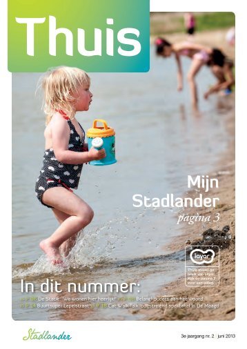 In dit nummer: - Stadlander