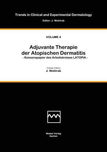 Adjuvante Therapie der Atopischen Dermatitis - Wohlrab-net.de