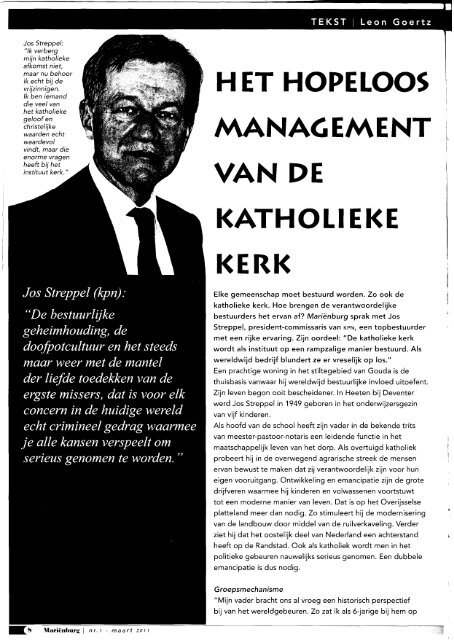 Lees het volledige interview met Leon Goerts in het ... - De Roerom