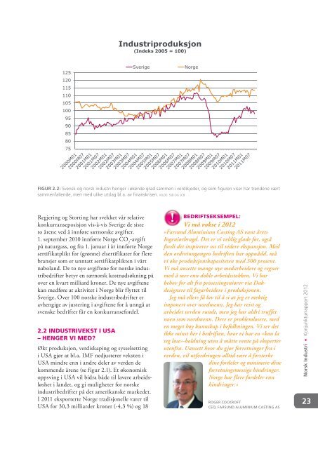 Konjunkturrapport 2012 - Norsk Industri