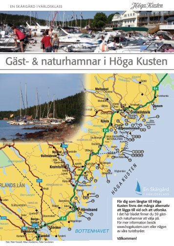 Gäst- & naturhamnar i Höga Kusten