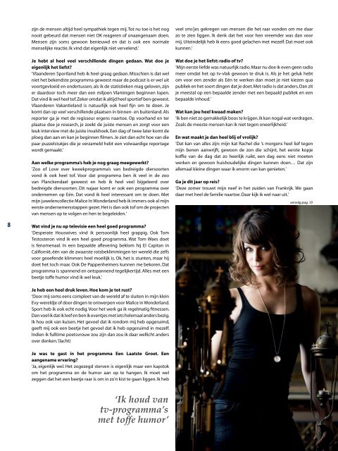 Martine Van Thillo Peter De Clercq Evy Gruyaert - accent magazine