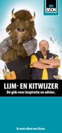 Lijm- en Kitwijzer - Bison