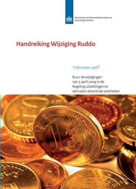 Handreiking Wijziging Ruddo - BNG Vermogensbeheer