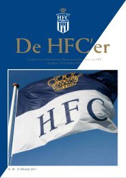 nr. 18. 21 februari 2011 - Koninklijke HFC