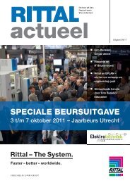 SPECIALE BEURSUITGAVE - Rittal