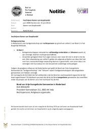 Notitie 13-Inschrijven Kamer van Koophandel - Bond van Vrije ...