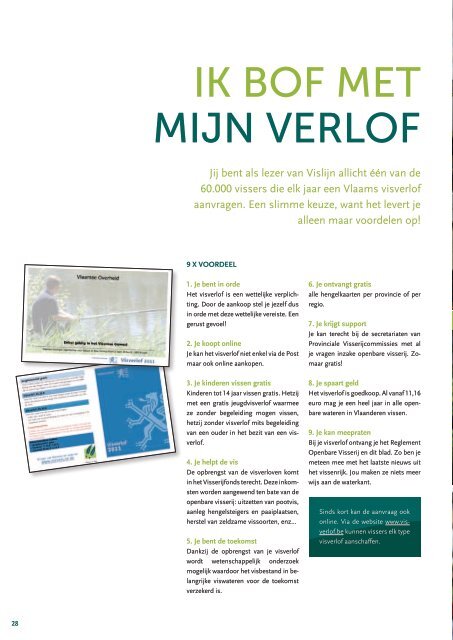 MET BIJLAGE: Visreglement 2012 - Welkom op de site van De ...