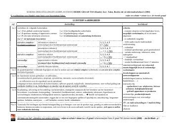 3de graad TSO ha+ib+bi+sectal