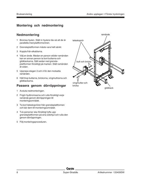 Bruksanvisning - Genie