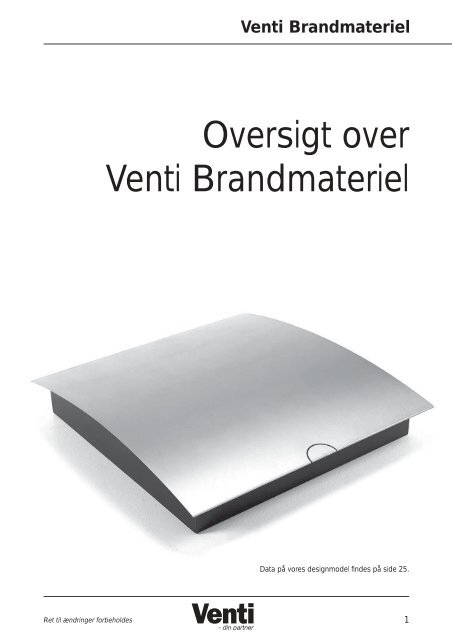 Brandmateriel - Venti AS