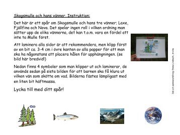 Lycka till med ditt spår!