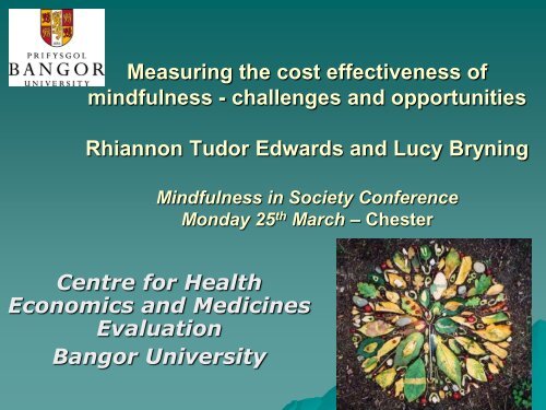 Measuring the cost effectiveness of mindfulness - CMRP ...