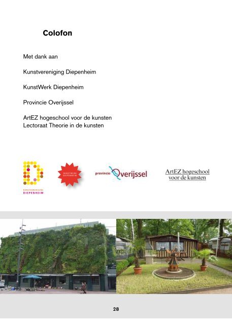 The Non Urban Garden - Kunstvereniging Diepenheim