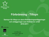 Förbränning - Tillsyn - Miljösamverkan Sydost