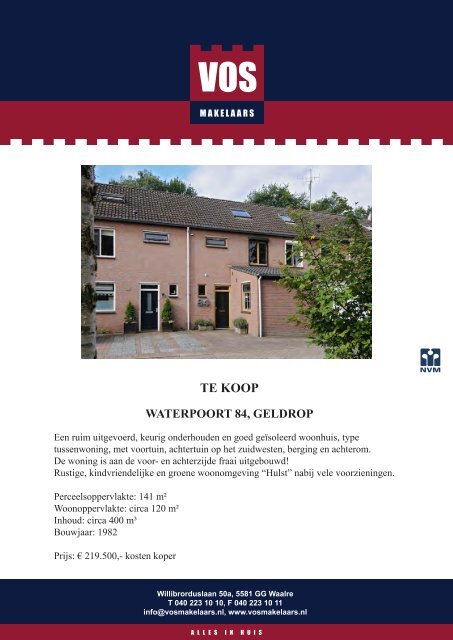 Brochure (PDF) - Vos makelaars