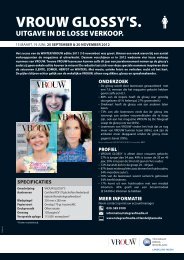 GLOSSY'S VROUW - Losse Verkoop