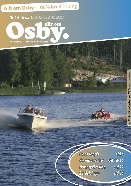 Allt om Osby - 100% lokaltidning