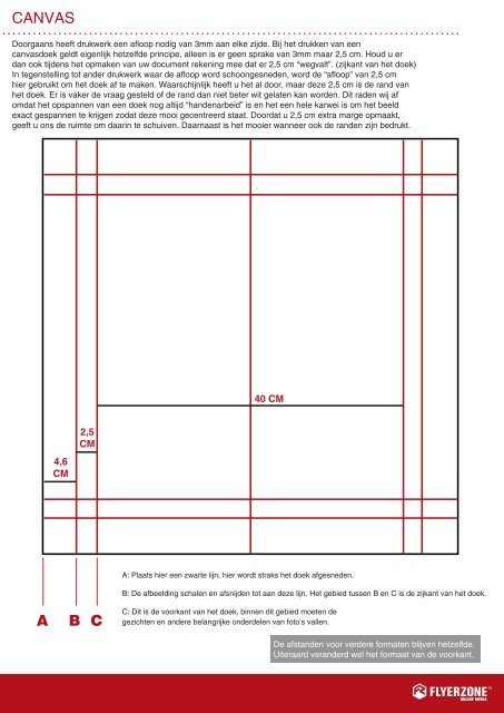 aanleveringshandleiding - Flyerzone