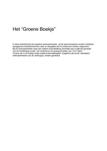 Groene Boekje - SV Wilp