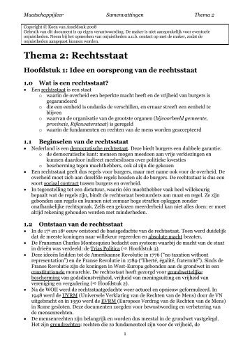 MA Samenvattingen Thema 2.pdf - KoenVanAsseldonk.nl