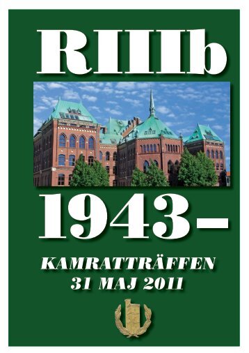 RIIIb -43 träffen den 31 maj 2011. Ladda