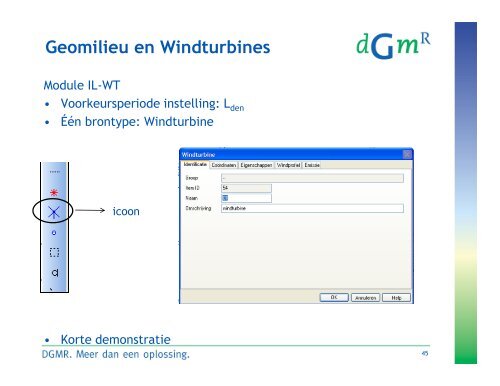 Geluid van windturbines en de toepassing in Geomilieu - DGMR