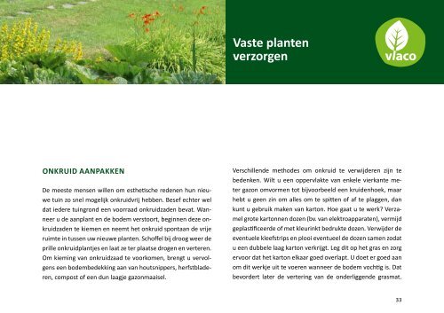 Vaste planten aanplanten - Imog