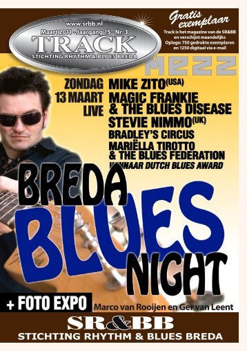 ZONDAG 13 MAART LIVE - Stichting Rhythm & Blues Breda