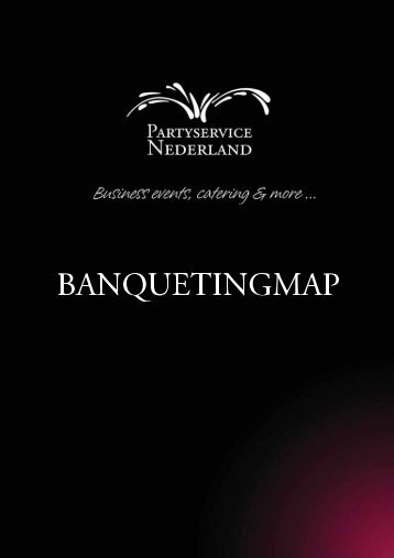 Banquettingmap - Van Der Linde Catering