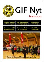 Gymnastikkens GIF'er 2012 - Gudumholm IF