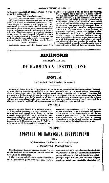 De Harmonica Institutione