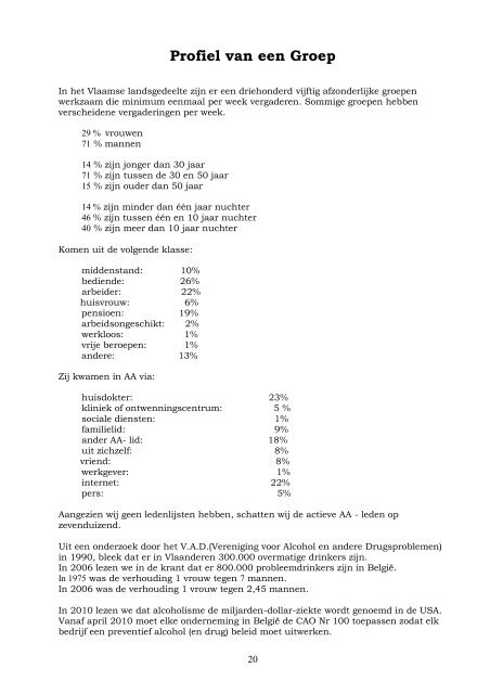 INFORMATIEMAP - AA Vlaanderen