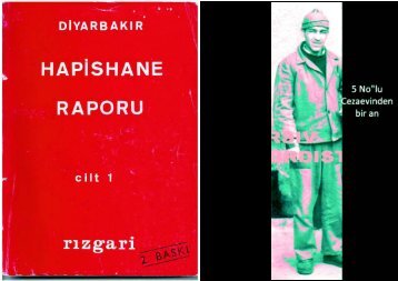 Hapishane Raporu 1 1988/Atina