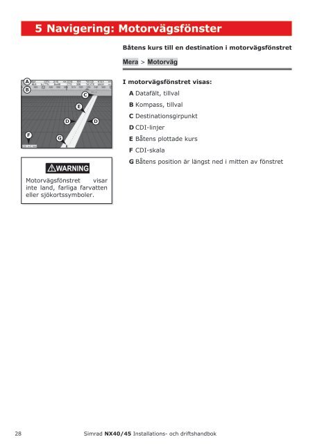 Handbok - Simrad Yachting