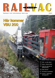 Railcare news 2001 (SWE)