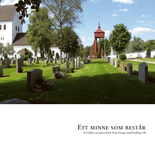 Katalog pdf - Göinge Stenförädling