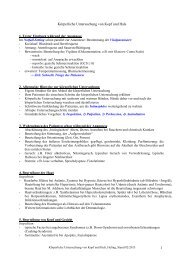 Anleitung Körperliche Untersuchung von Kopf und Hals (PDF)