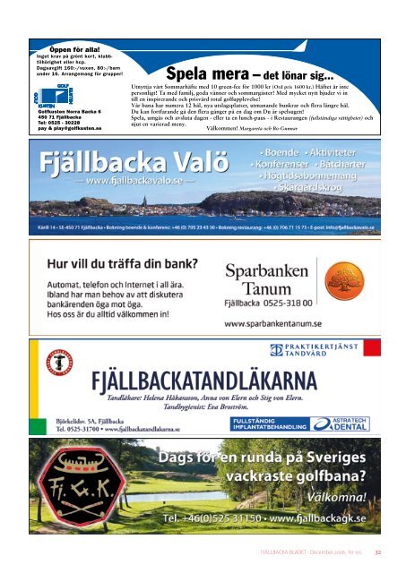 fjällbacka-bladet - Föreningen för Fjällbacka