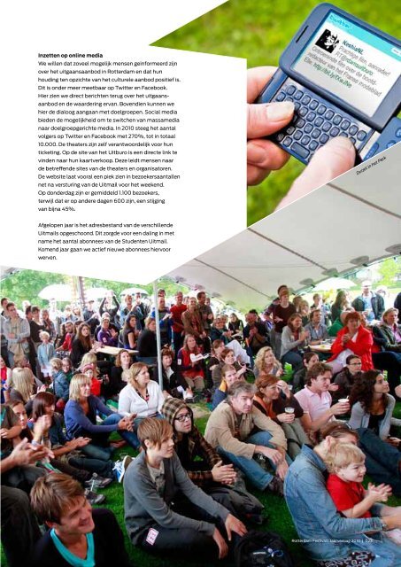 PDF jaarverslag 2010 - Rotterdam Festivals