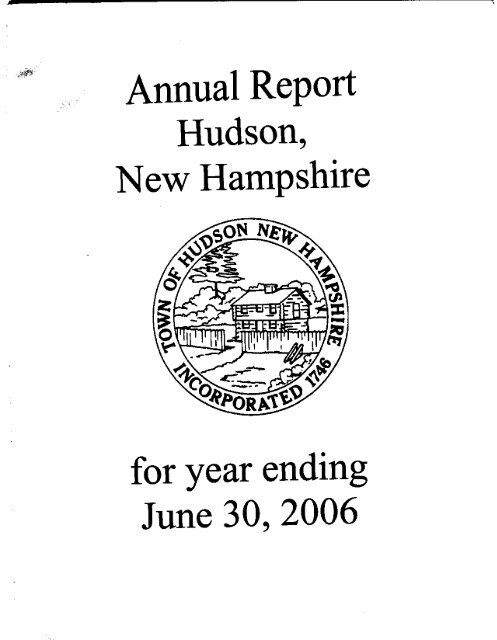 Annual report, Salem, New Hampshire : Salem (N.H.: Town) : Free Download,  Borrow, and Streaming : Internet Archive