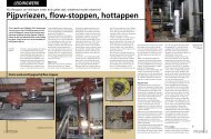 Pijpvriezen, flow-stoppen, hottappen - Fluids Processing