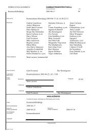 HERRLJUNGA KOMMUN Kommunfullmäktige 2003-06-17 99 ...
