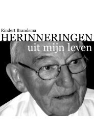 HERINNERINGEN uit mijn leven - Familie Brandsma