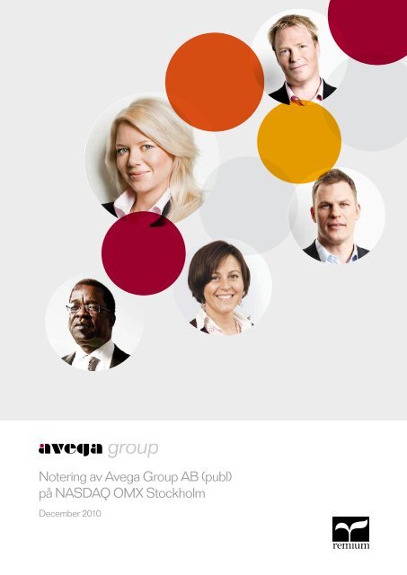 Notering av Avega Group AB (publ) på NASDAQ OMX Stockholm