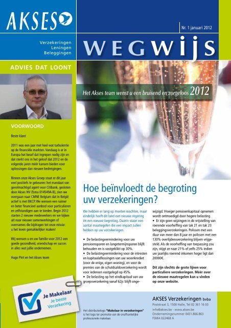 Nieuwsbrief januari 2012 - Akses