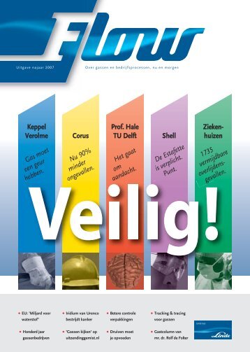 Flow magazine najaar 2007 - Linde Gas Benelux